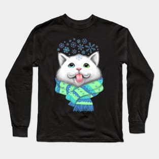 Winter cat Long Sleeve T-Shirt